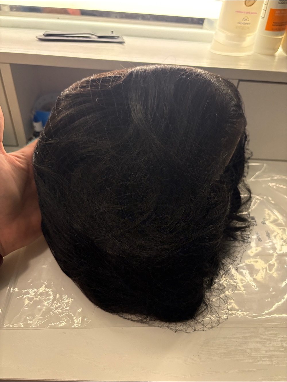 Black Women's 8” Blowout Bob Wig- Never used